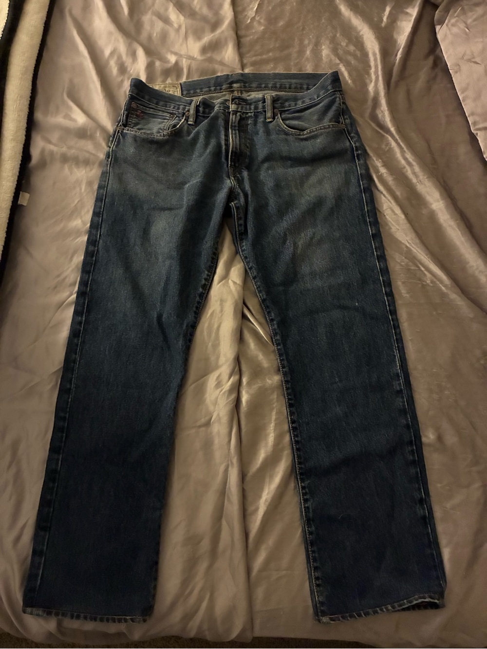 Polo by Ralph Lauren Indigo Hampton Straight-Leg Jeans 34 x 32